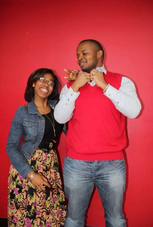Moses and Crystal as students at BCCC, early days